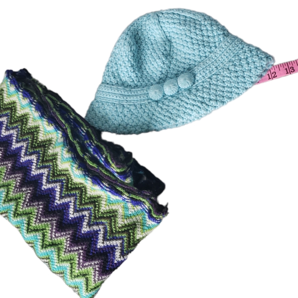 Talbots Wool blend Embelished Knit Bucket Hat